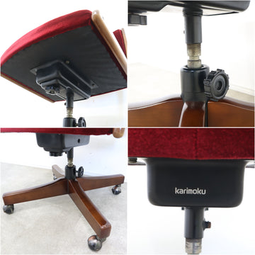 カリモク家具 コロニアル デスクチェア – バナルオンラインショップ 