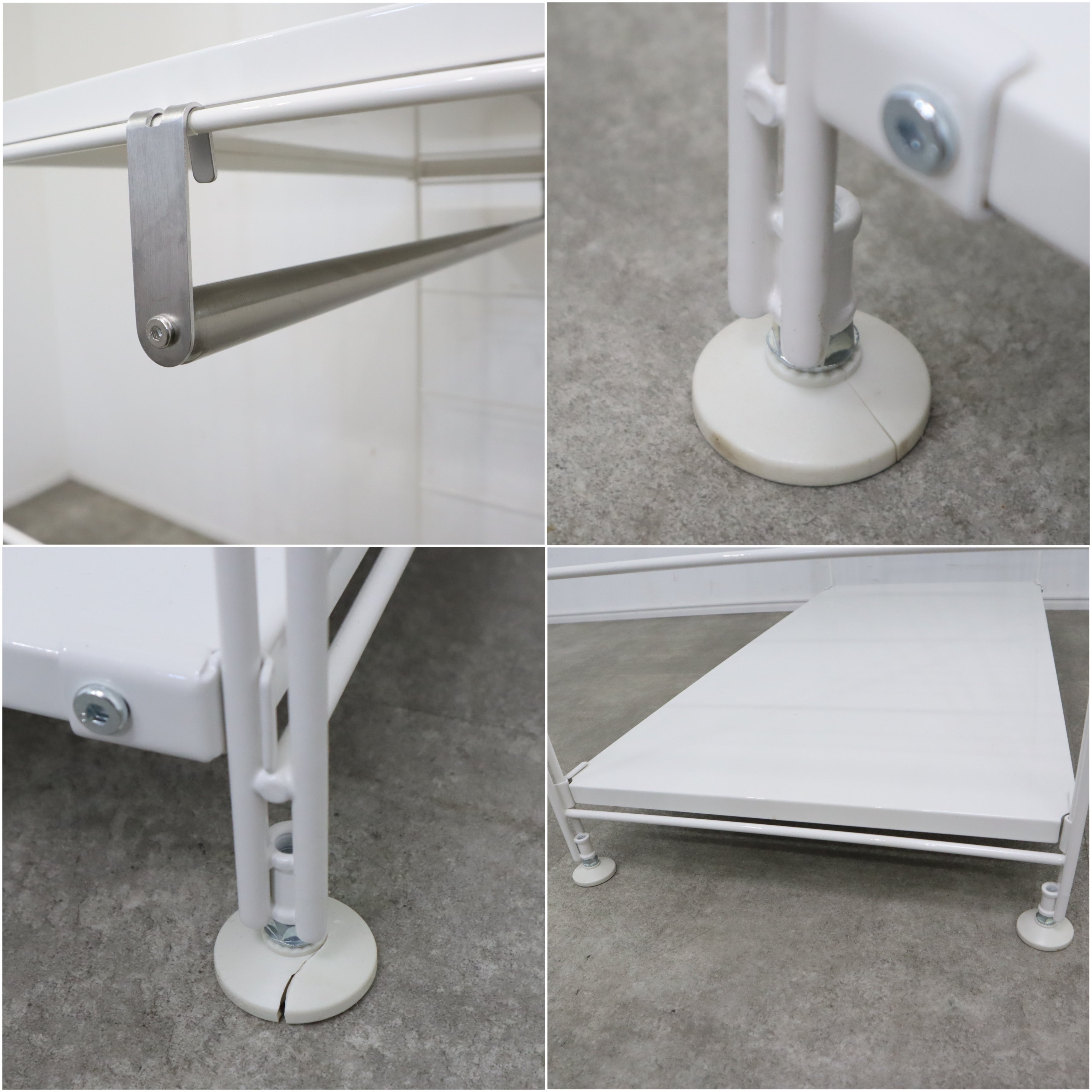 無印良品 MUJI スチールユニットシェルフ ホワイト – バナルオンライン