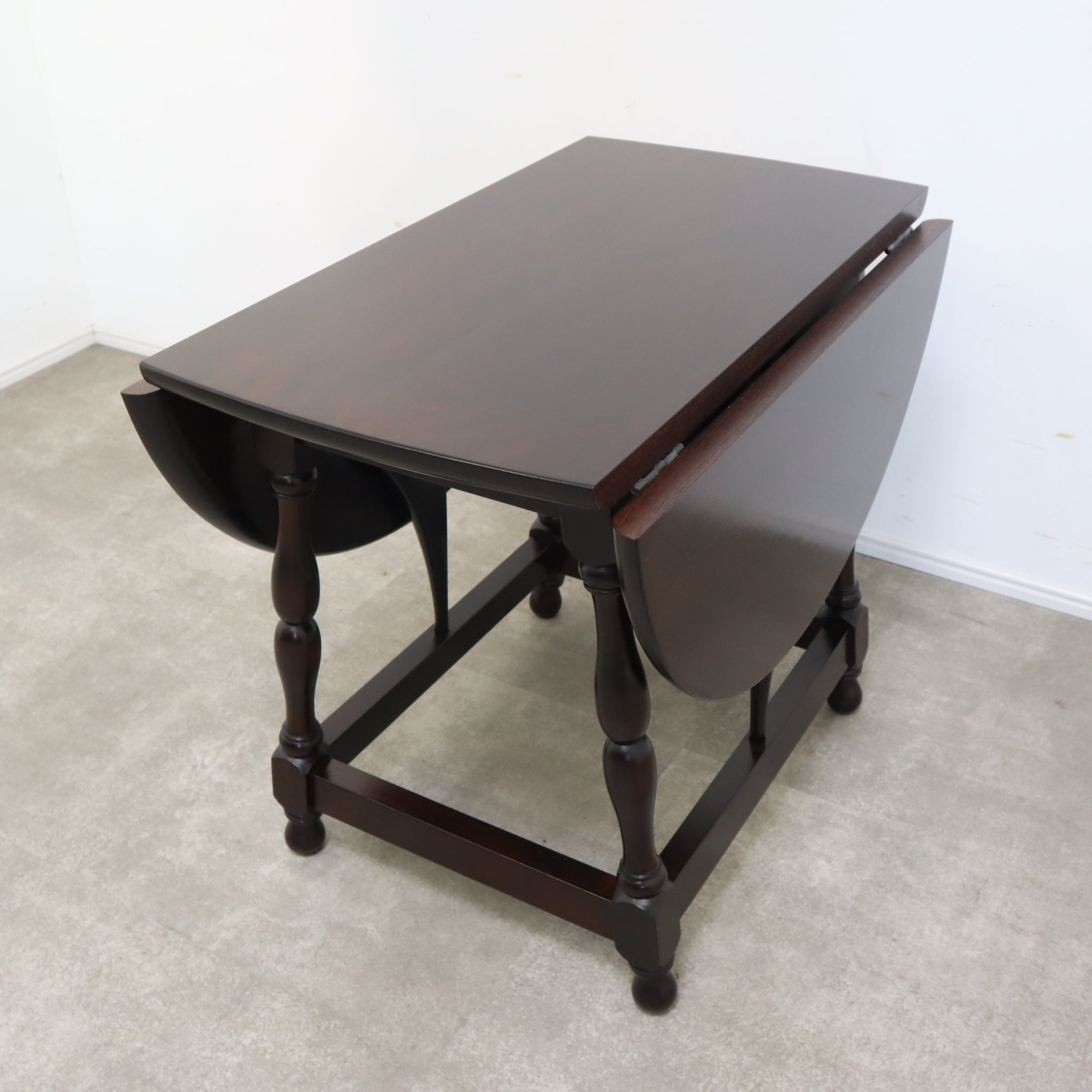 松本民芸家具　バタフライ卓 松本民芸家具 13TF型バタフライ卓 φ76cm H70cm Folding Table N.