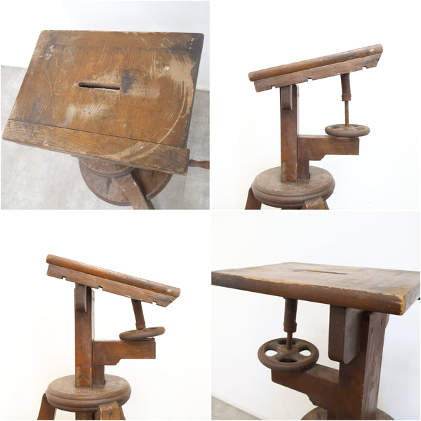 希少品 アンティークのカメラスタンド・三脚