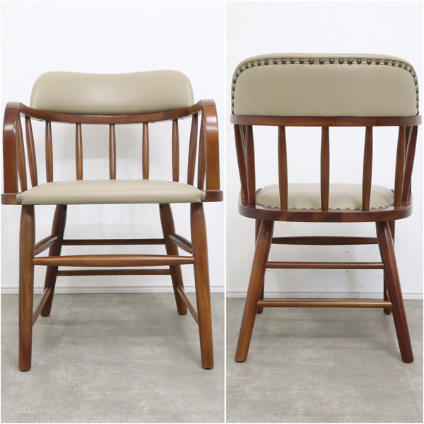 ACME furniture oaks armchair ダイニングチェア（ベージュ） No.2