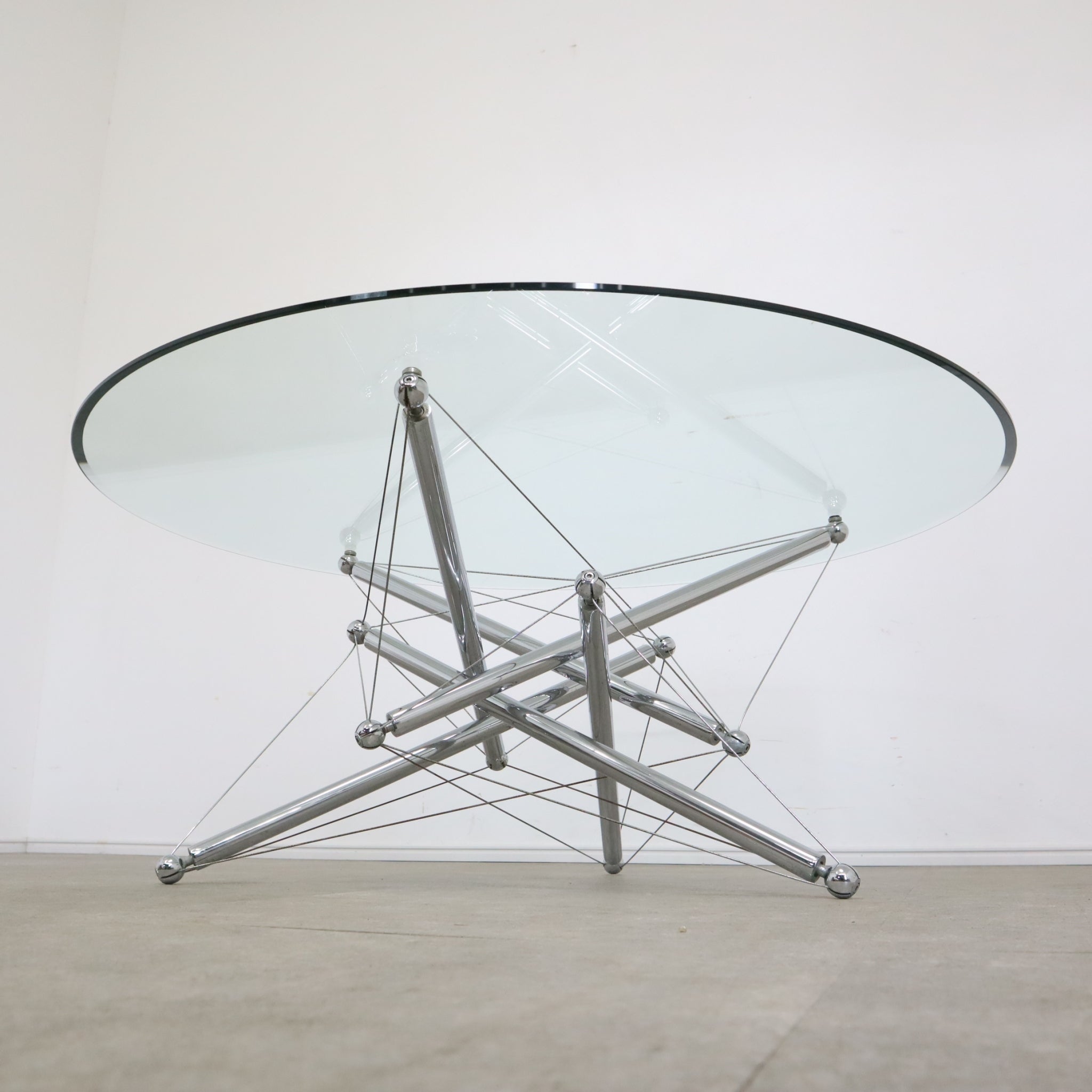 店舗受取限定】Cassina 713 ローテーブル ガラストップ センター