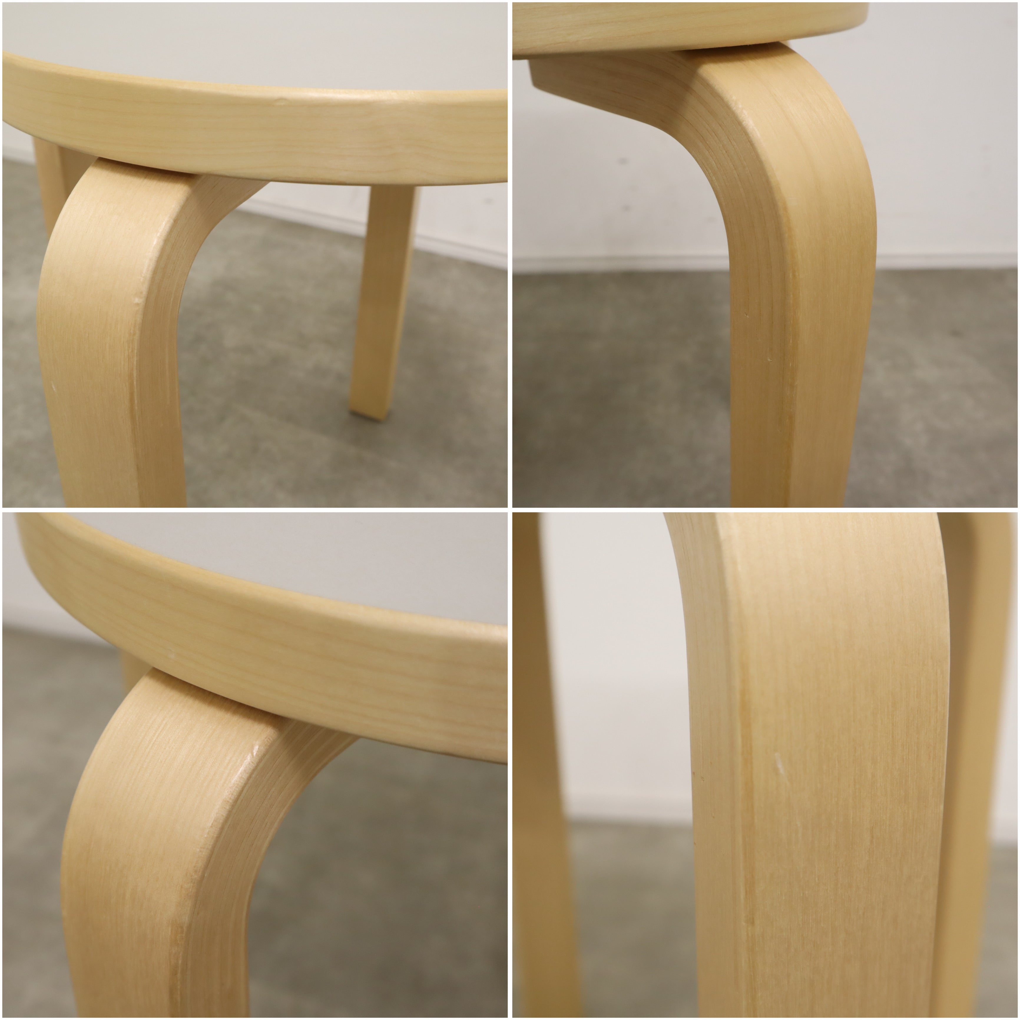 Artek / Stool 60 リノリウム無着色　スコープ別注 Stool 60 リノリウム 無着色 | Artek (アルテック)