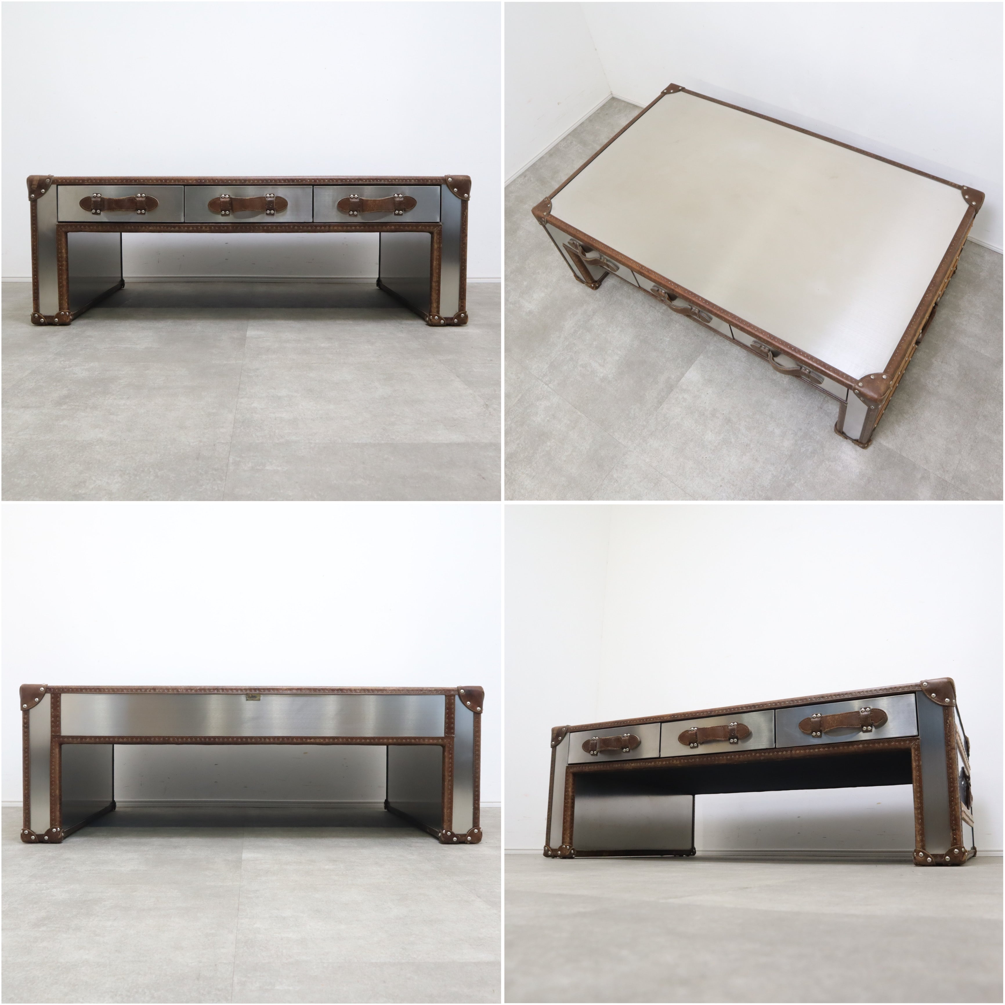美品　HALO ハロー　コーヒーテーブル HALO ハロ コーヒーテーブル SLAB COFFEE TABLE ローテーブル