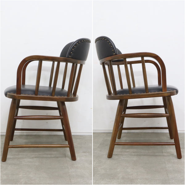 ACME furniture oaks armchair ダイニングチェア（ブラック） No.2