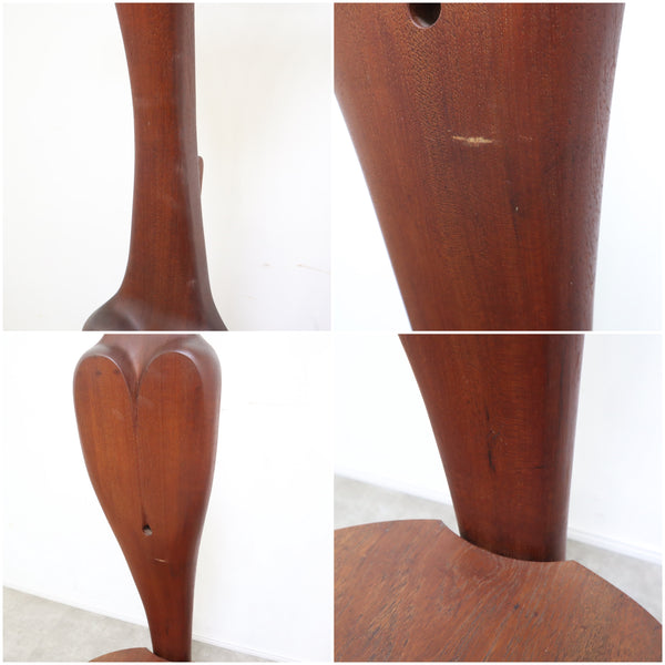 木工作家 曾見仁作木製のオブジェ・椅子