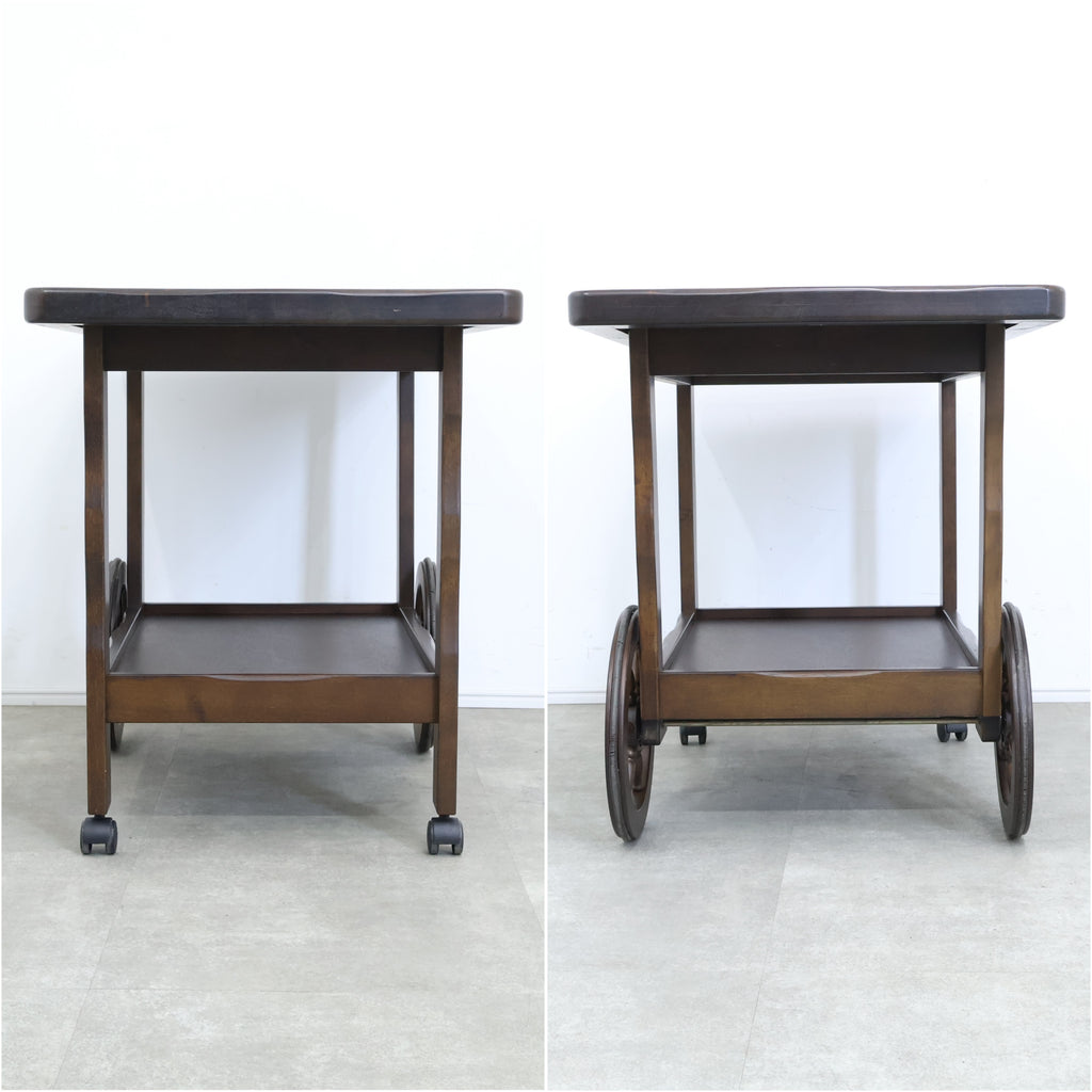 karimoku(カリモク家具) アンティーク調 キッチンワゴンです