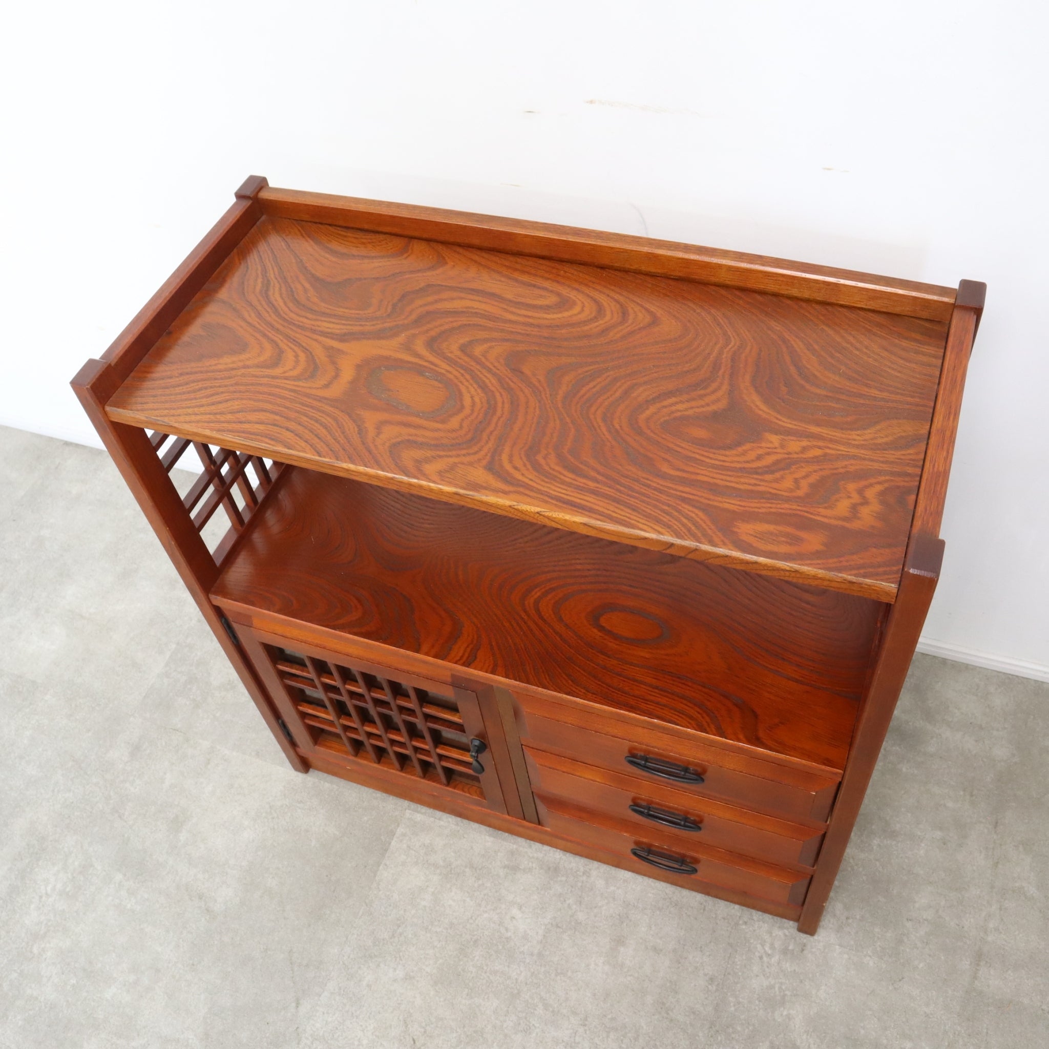 オールドカリモク 飾り棚・茶箪笥 – バナルオンラインショップ（BANUL