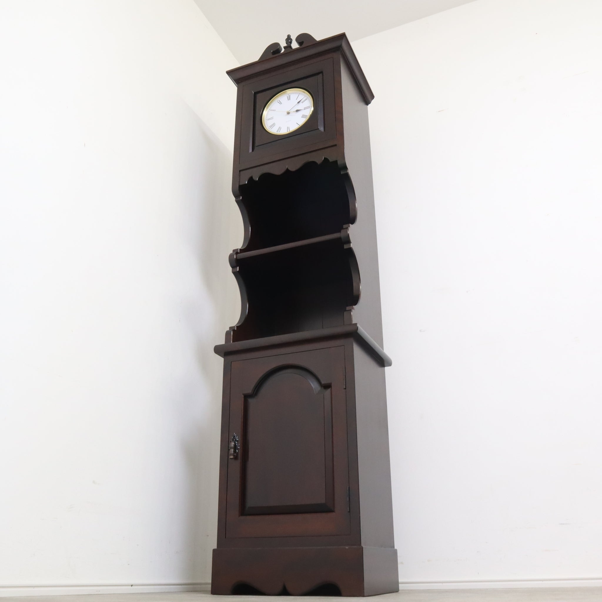 程度良 松本民芸家具 木製 ミズメザクラ SEIKO A型時計台 ホールクロック 程度良 松本民芸家具 木製 ミズメザクラ SEIKO A型時計台 ホール