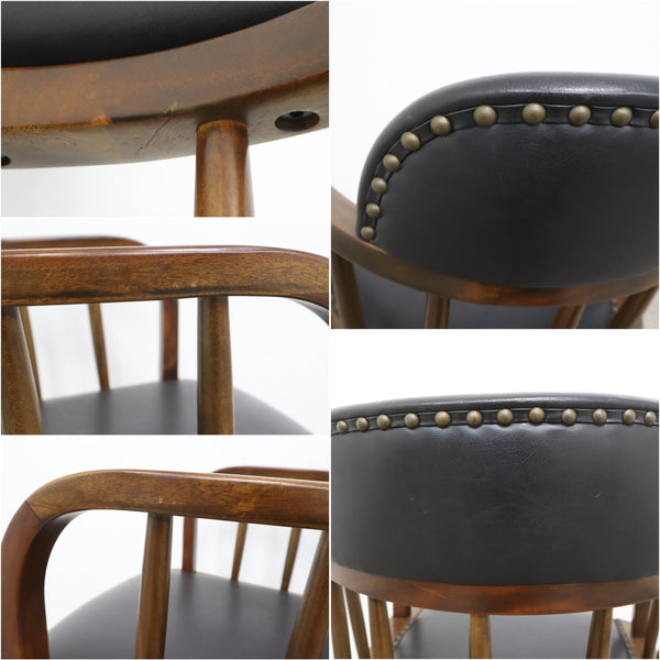 ACME furniture oaks armchair ダイニングチェア（ブラック） No.2
