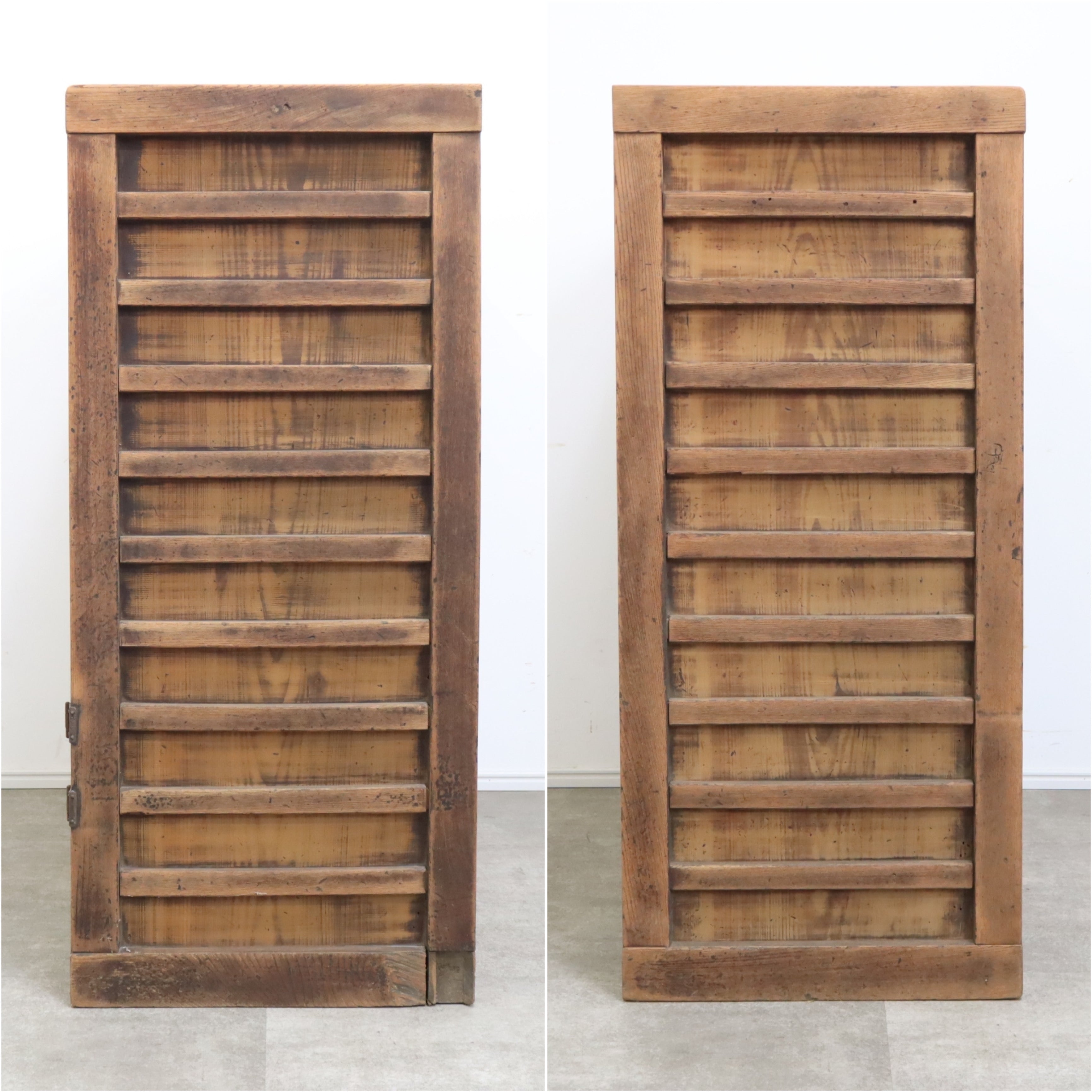 レトロ　古家具　古道具　剥離　ストリップド　引き出し　抽斗　収納棚 レトロ 古家具 古道具 剥離 ストリップド 引き出し 抽斗 収納棚