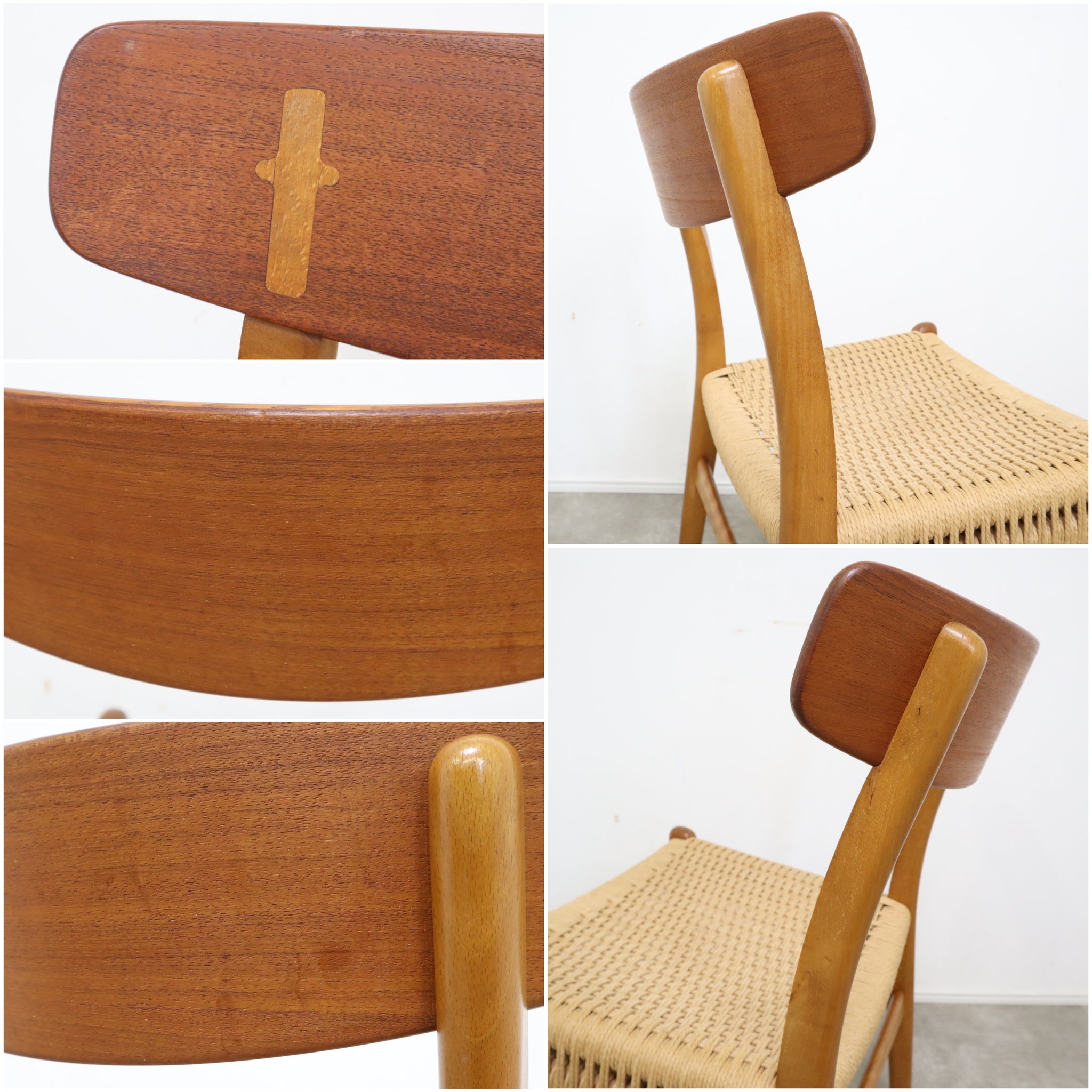 デンマーク CH-23 ヴィンテージ チェア Hans J.Wegner 椅子 CARL HANSEN & SON ペーパーコード –  バナルオンラインショップ（BANUL）の通販ならBANUL