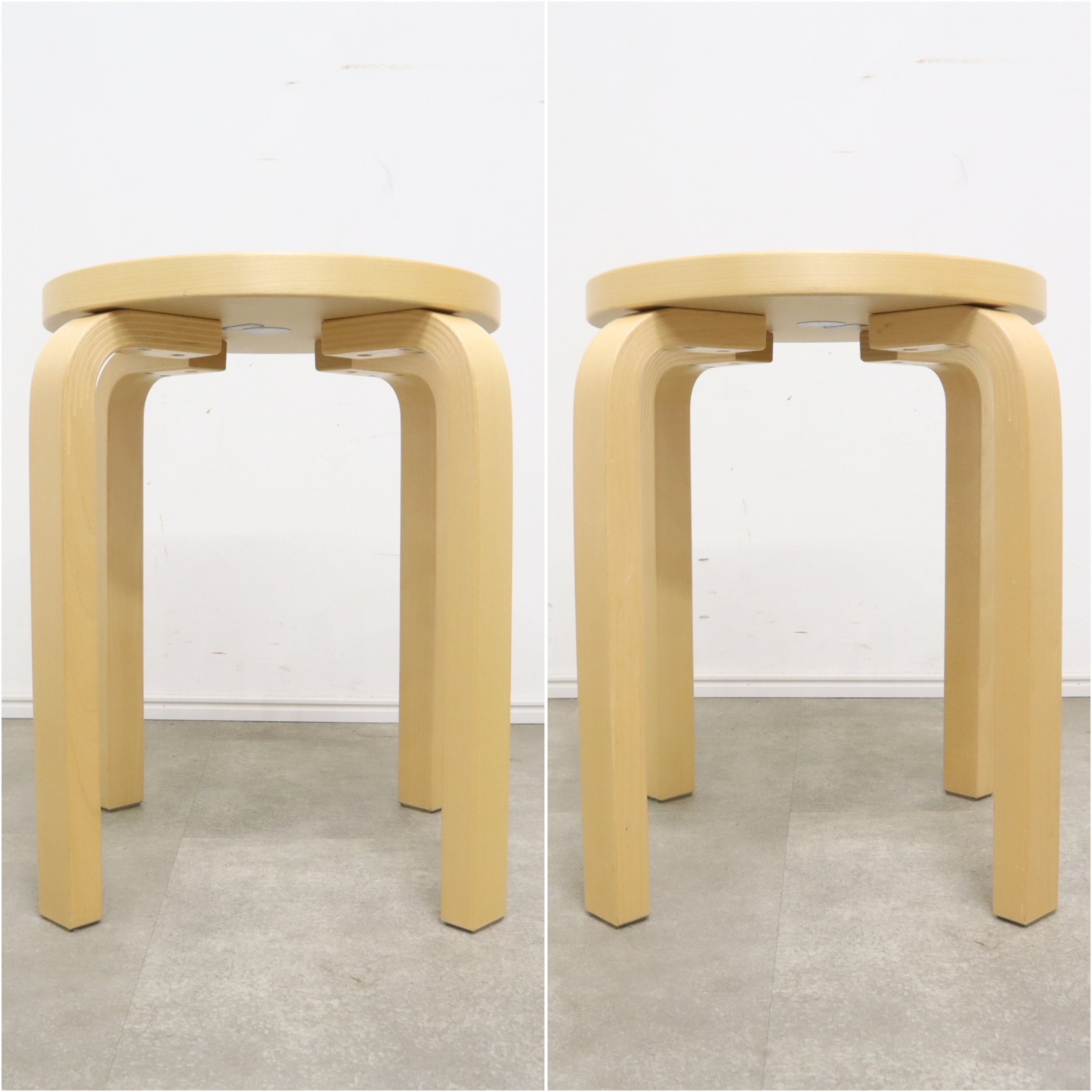 【おまけ付き】ペブル スツール60 3本脚 リノリウムartek scope Stool 60 (スツール60) | スコープ別注 リノリウム | Artek