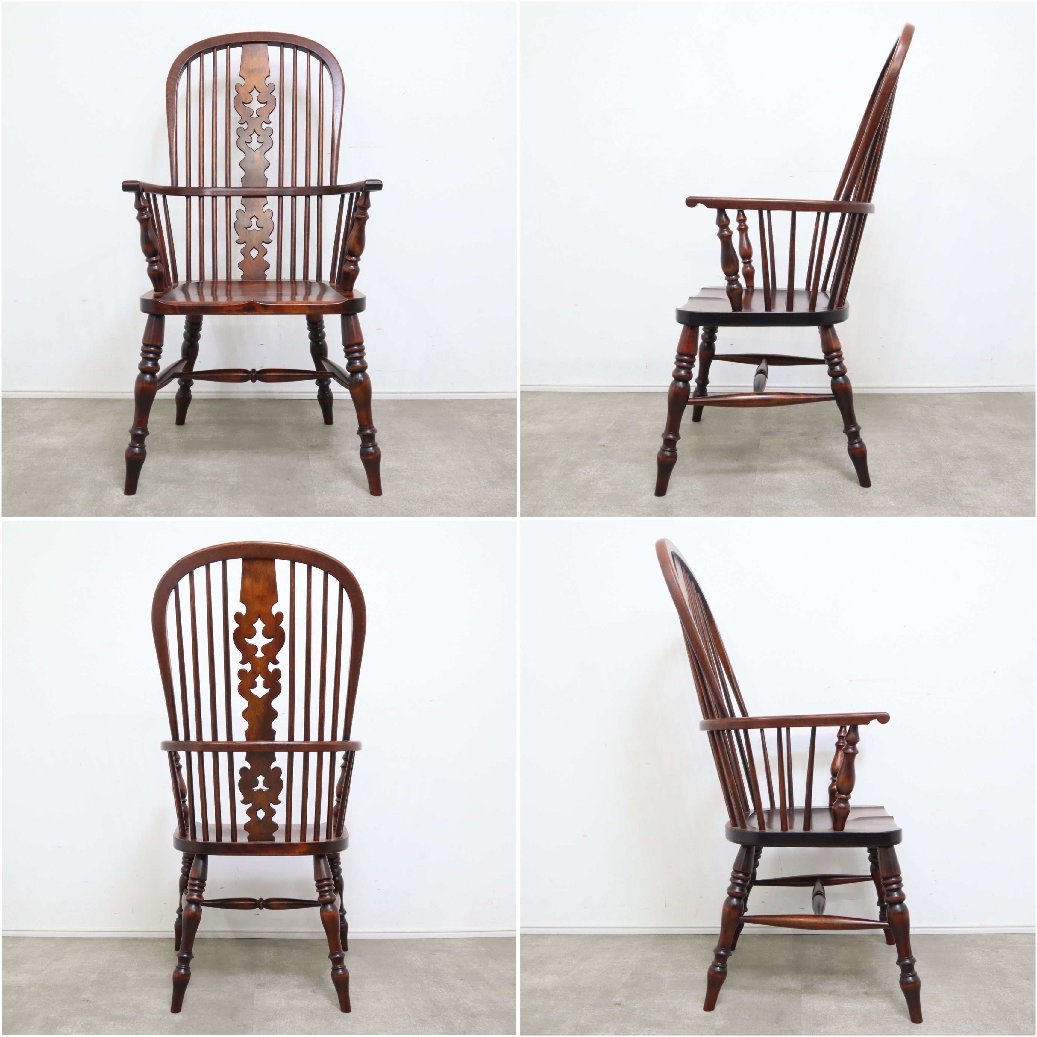 松本民芸 家具 ミズメザクラ 44A型 アーム チェア 44A型ウィンザーチェア Windsor Chair No.44 – 花森家具 – 松本