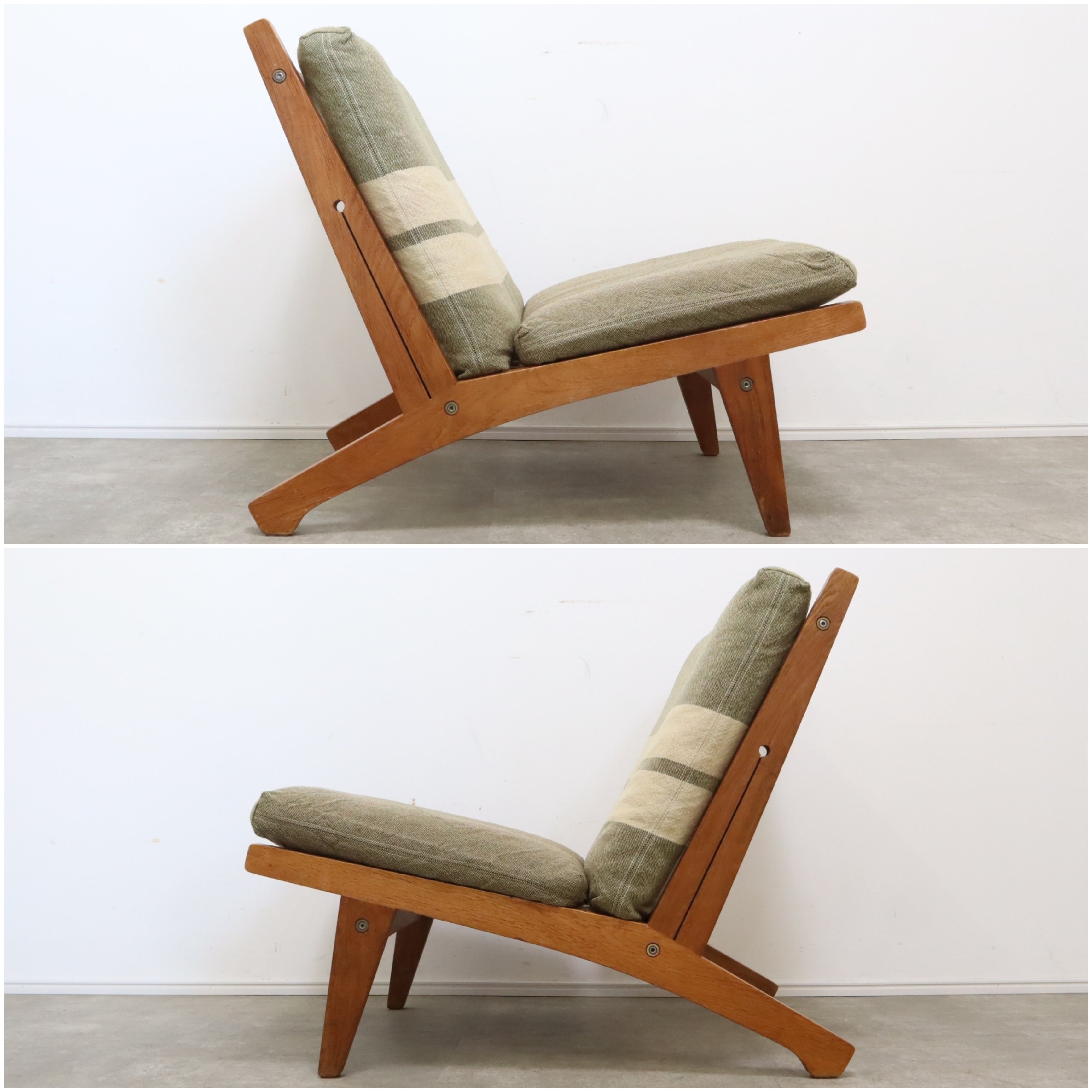 GE370 ヴィンテージ Hans J.Wegner イージーチェア 1人掛けソファ