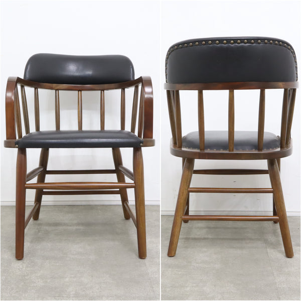 ACME furniture oaks armchair ダイニングチェア（ブラック） No.2