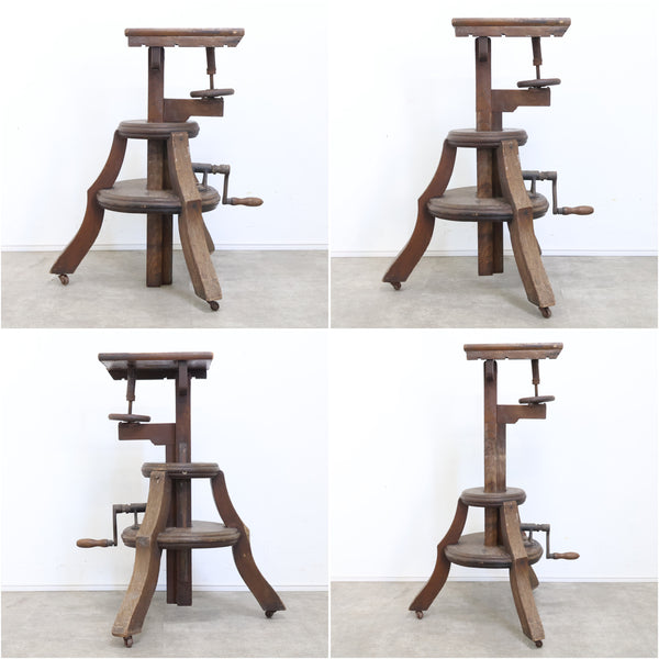 希少品 アンティークのカメラスタンド・三脚