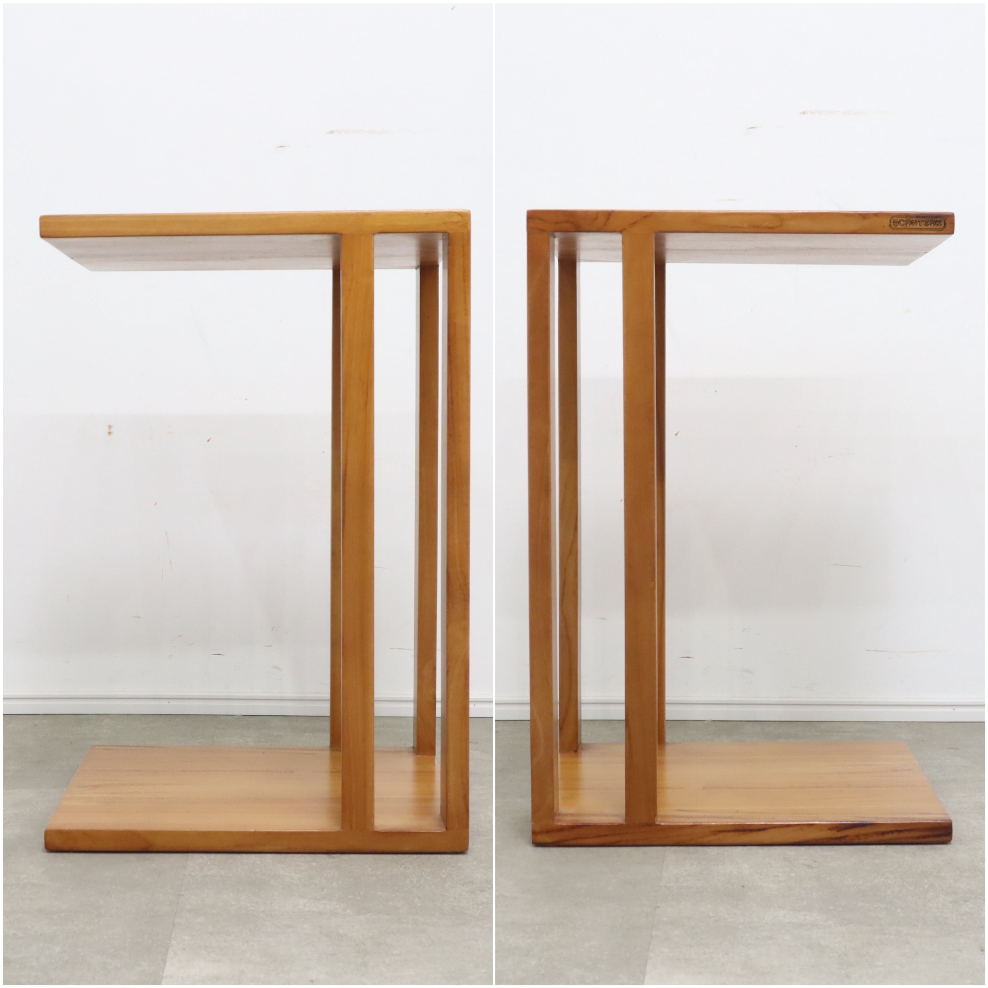 SCANTEAKチーク材 サイドテーブル ナイトテーブル – バナル