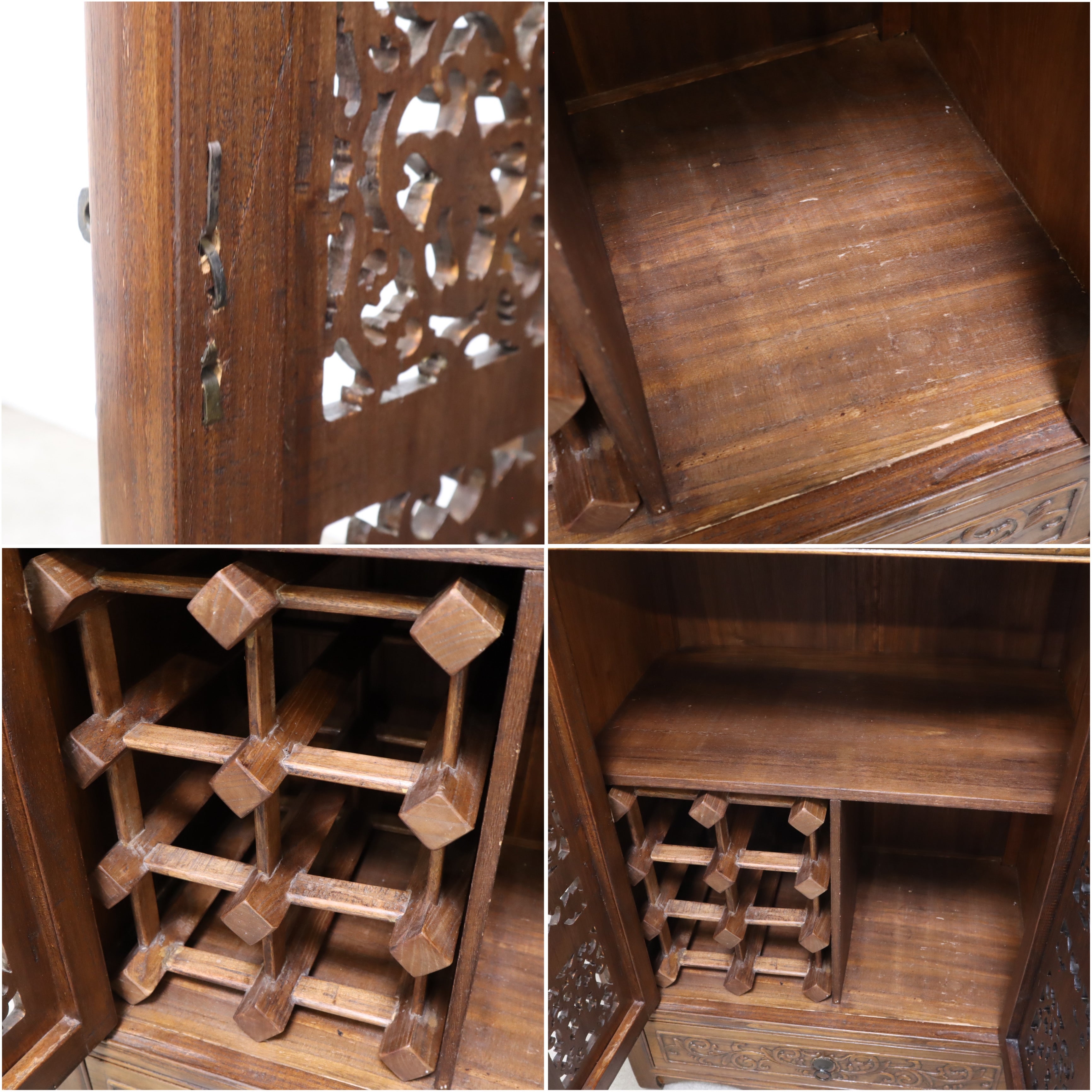 中国家具 透し彫りキャビネット – バナルオンラインショップ