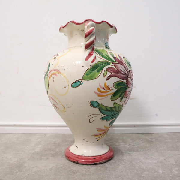 華やかな花がらイタリア製の花瓶