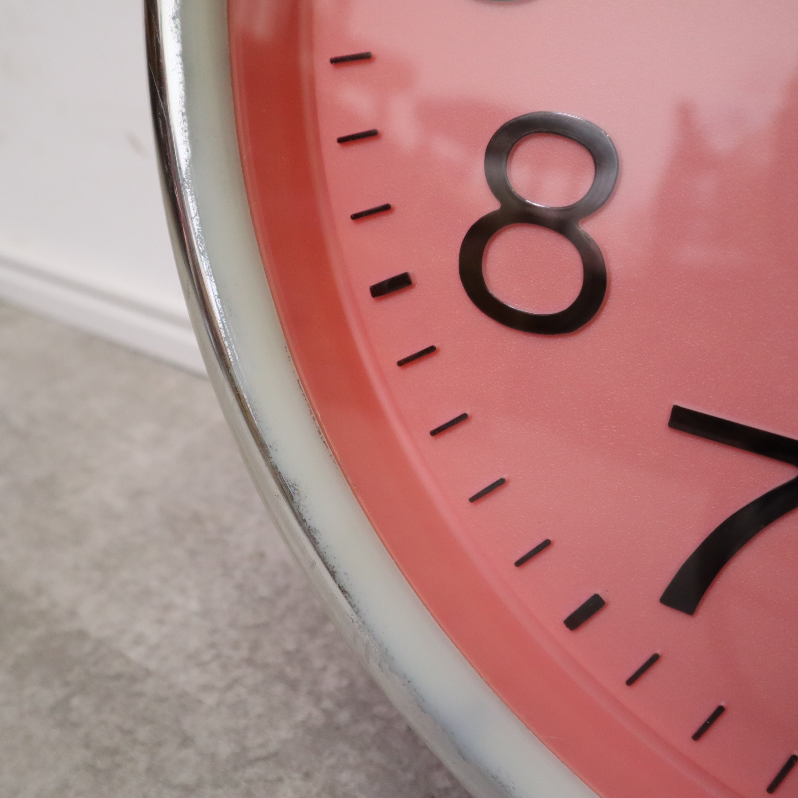 レトロピンクな壁掛け時計 – バナルオンラインショップ（BANUL）の通販