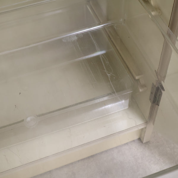 アイボリーのレトロ食器棚 27