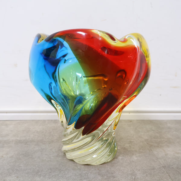 カラフルなうずまきの花瓶・フラワーベース