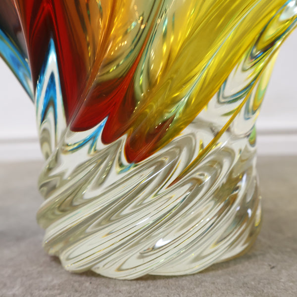 カラフルなうずまきの花瓶・フラワーベース
