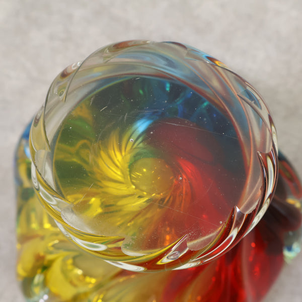 カラフルなうずまきの花瓶・フラワーベース