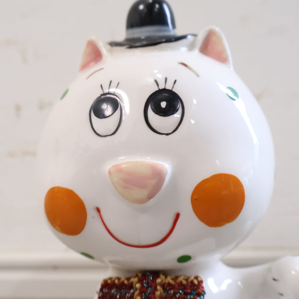 ネコの貯金箱