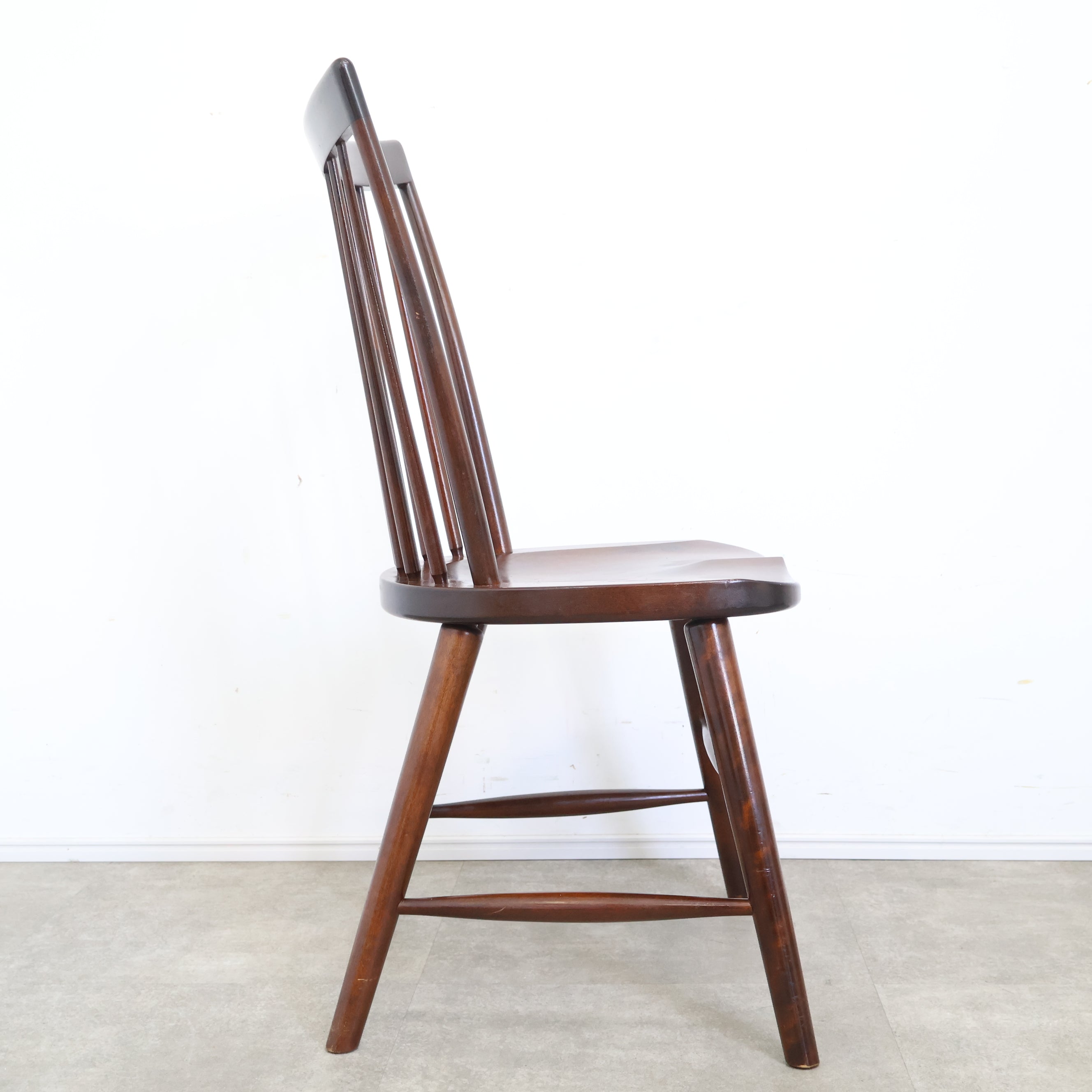 希少　松本民芸　ウィンザーチェア　椅子　　　ハンドメイド　無垢　アンティーク 松本民芸家具 NC型 ウィンザーチェア① – バナルオンラインショップ