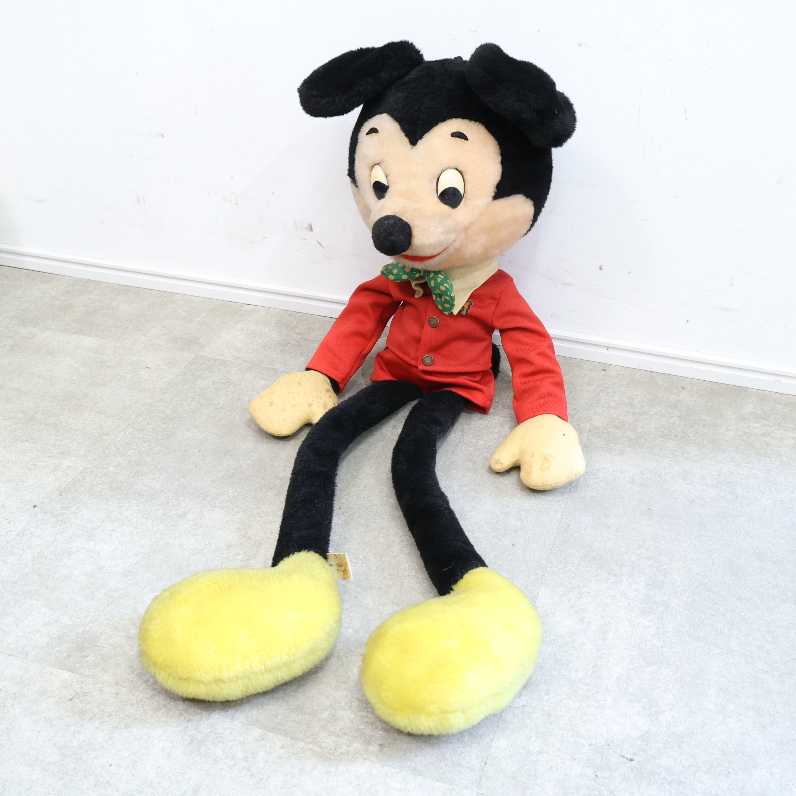 ヴィンテージのミッキーマウスのぬいぐるみ ｜バナルオンライン