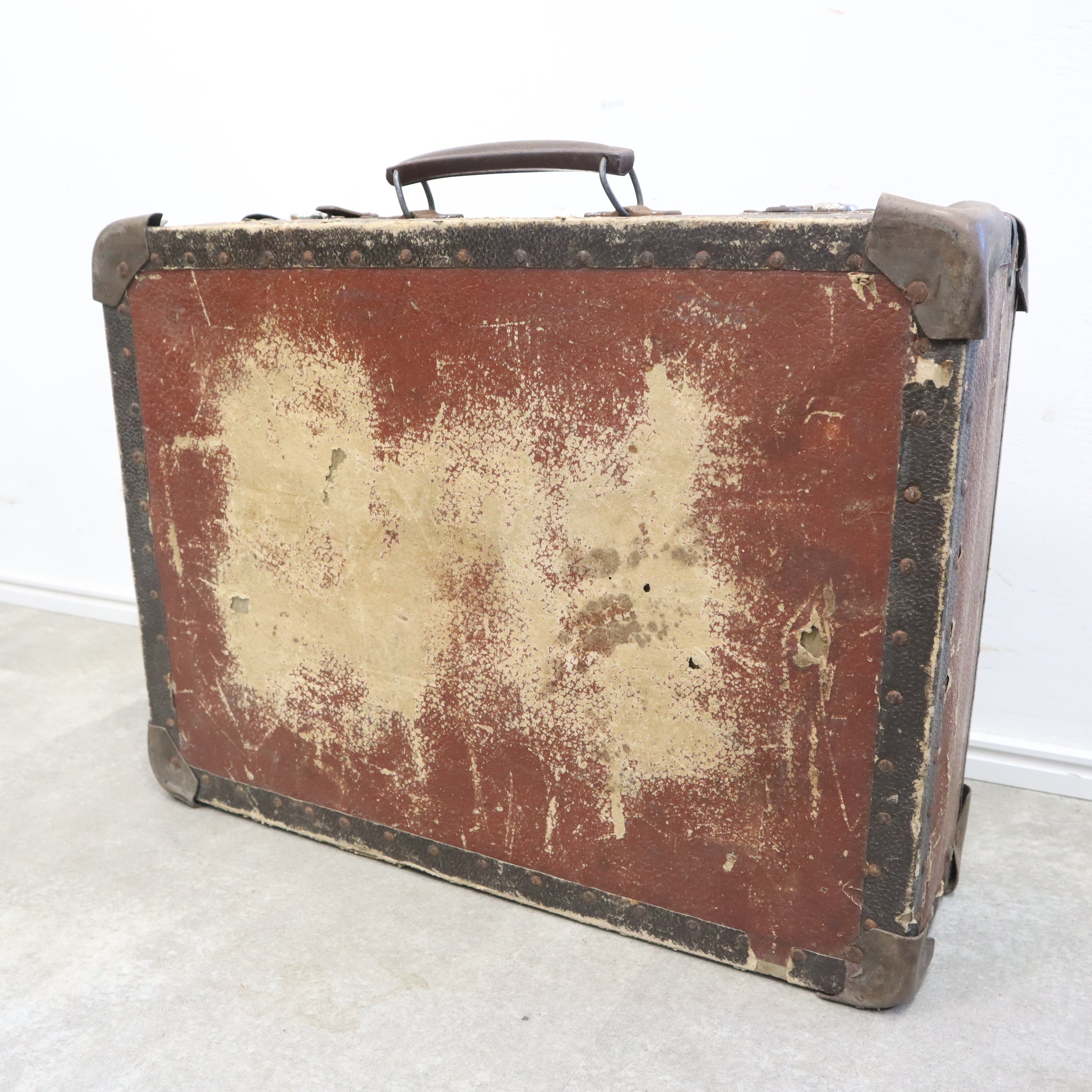 本革製ビンテージトランク ヴィンテージ革トランク – バナルオンラインショップ（BANUL）の