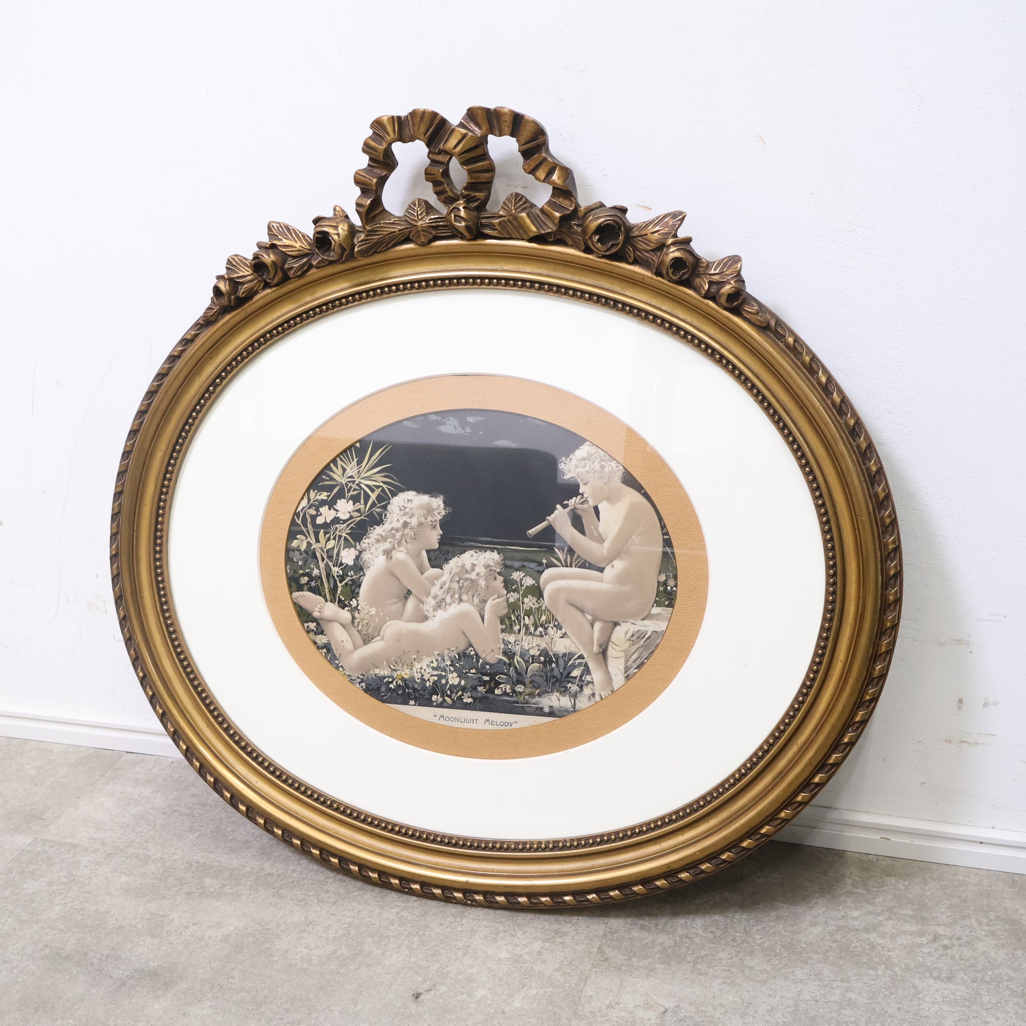 ゴールドのアンティークフレーム No.2