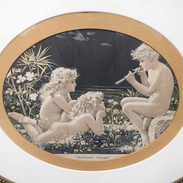 ゴールドのアンティークフレーム No.2