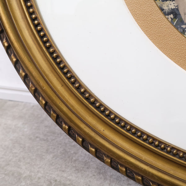 ゴールドのアンティークフレーム No.2