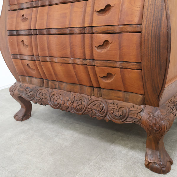 バロック様式のアンティークライティングビューロー