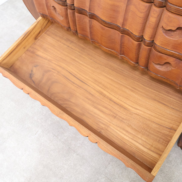 バロック様式のアンティークライティングビューロー