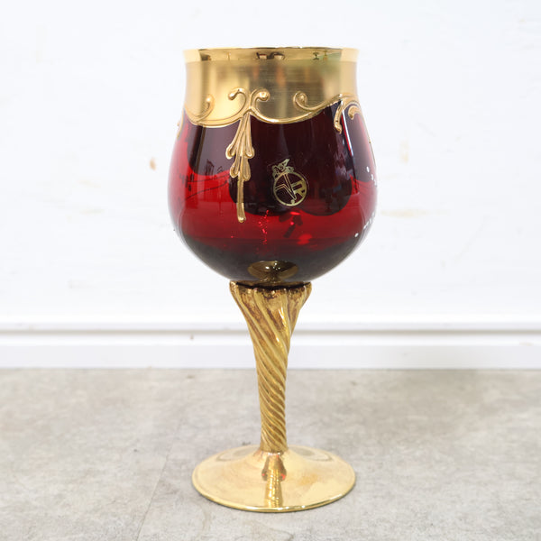 ベネチアングラスのワイングラス・ゴブレット No.1