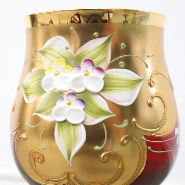 ベネチアングラスのワイングラス・ゴブレット No.1