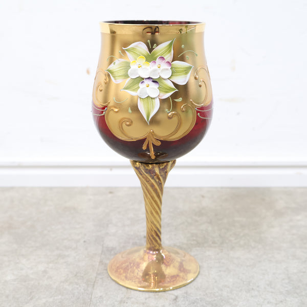 ベネチアングラスのワイングラス・ゴブレット No.2