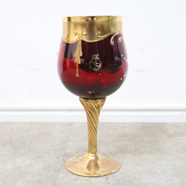 ベネチアングラスのワイングラス・ゴブレット No.2