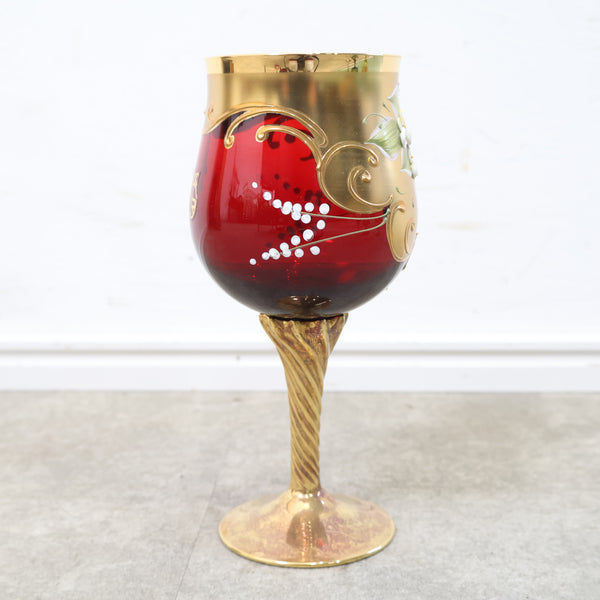ベネチアングラスのワイングラス・ゴブレット No.2