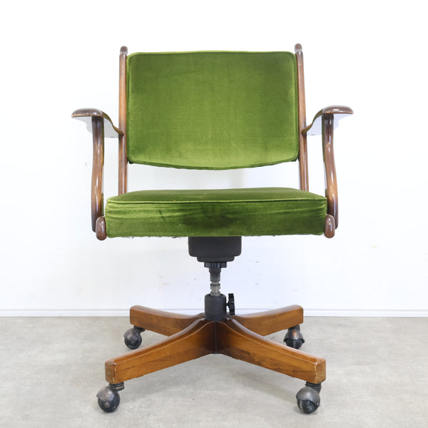 オールドカリモクのデスクアームチェア