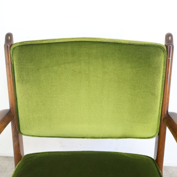 オールドカリモクのデスクアームチェア