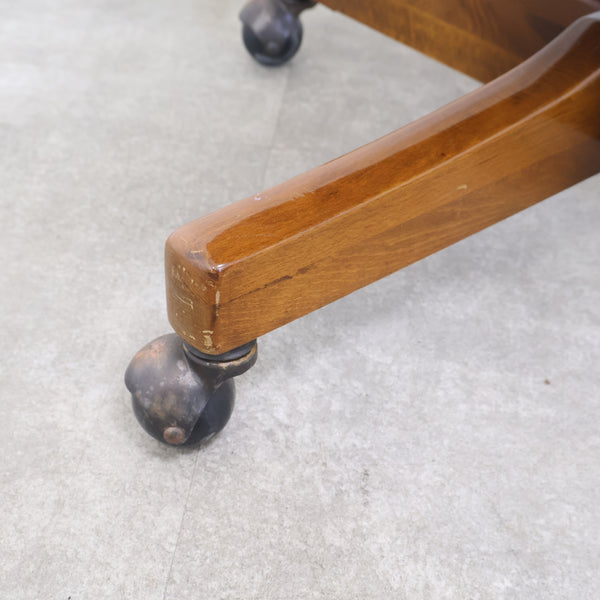 オールドカリモクのデスクアームチェア