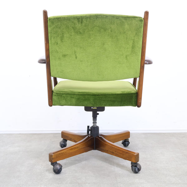 オールドカリモクのデスクアームチェア