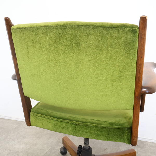 オールドカリモクのデスクアームチェア