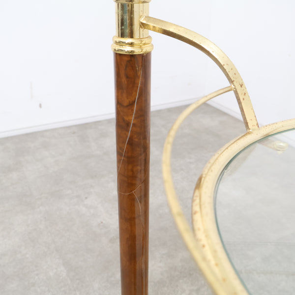 スワンモチーフのワゴン