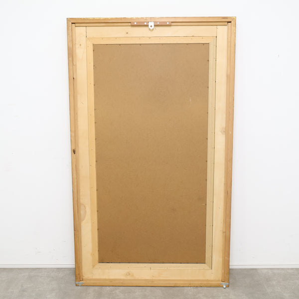 特大 約145×85cm ゴールドフレームのミラー